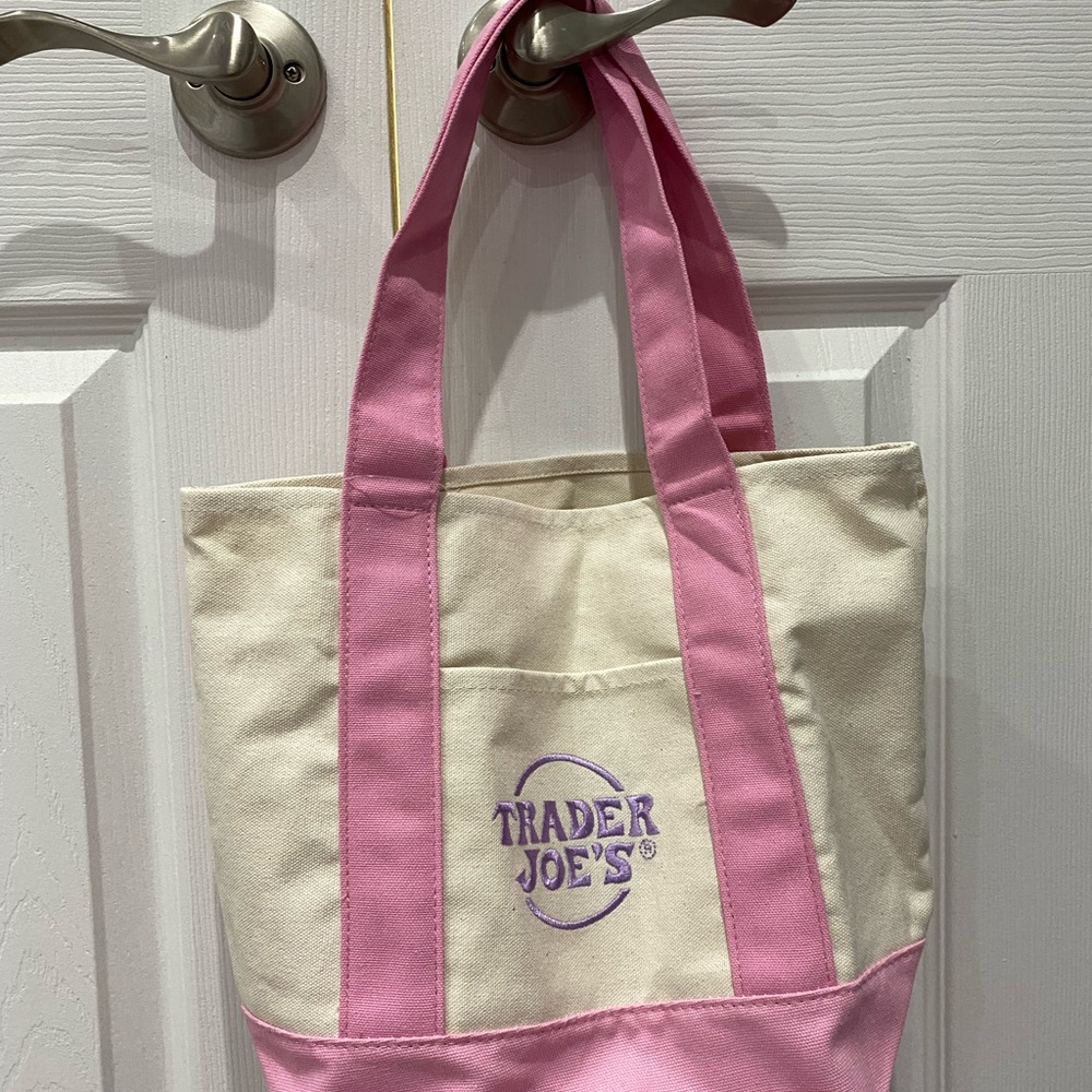 Trader Joe’s Pink Tote Bag
